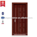Puerta de casa puerta de dormitorio barato, diseño de puerta de madera barata